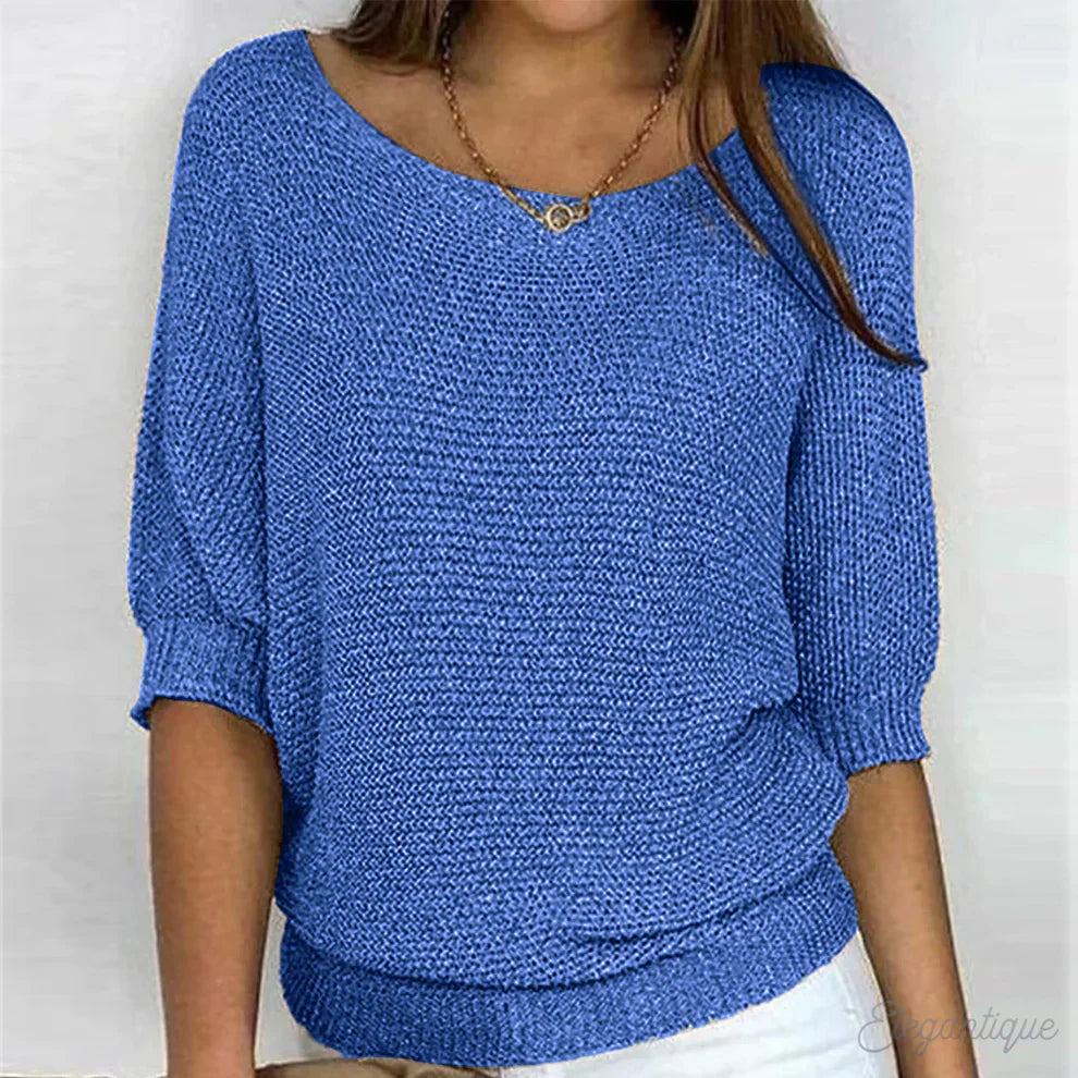 Eleganter Zopfmusterpullover für Damen – Bequemer und vielseitiger Stil 5