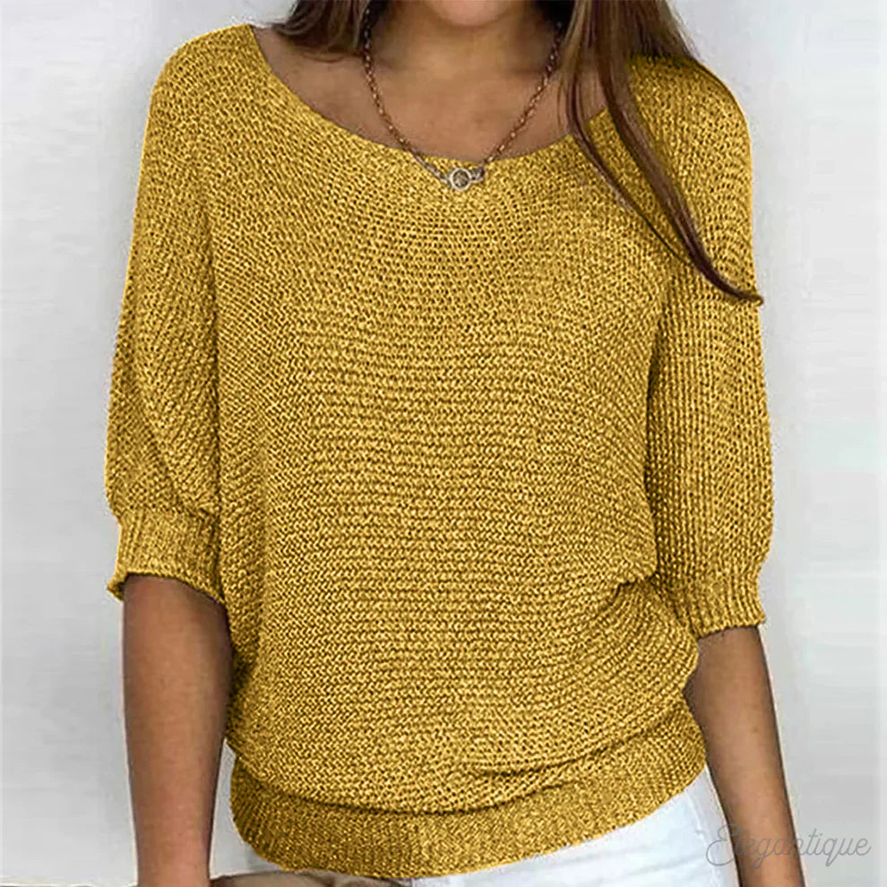 Eleganter Zopfmusterpullover für Damen – Bequemer und vielseitiger Stil 6