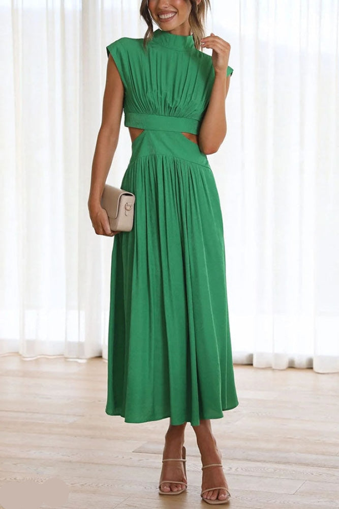 Lorna | Midi-Kleid Tailliertes Design aus hochwertiger Baumwolle 2