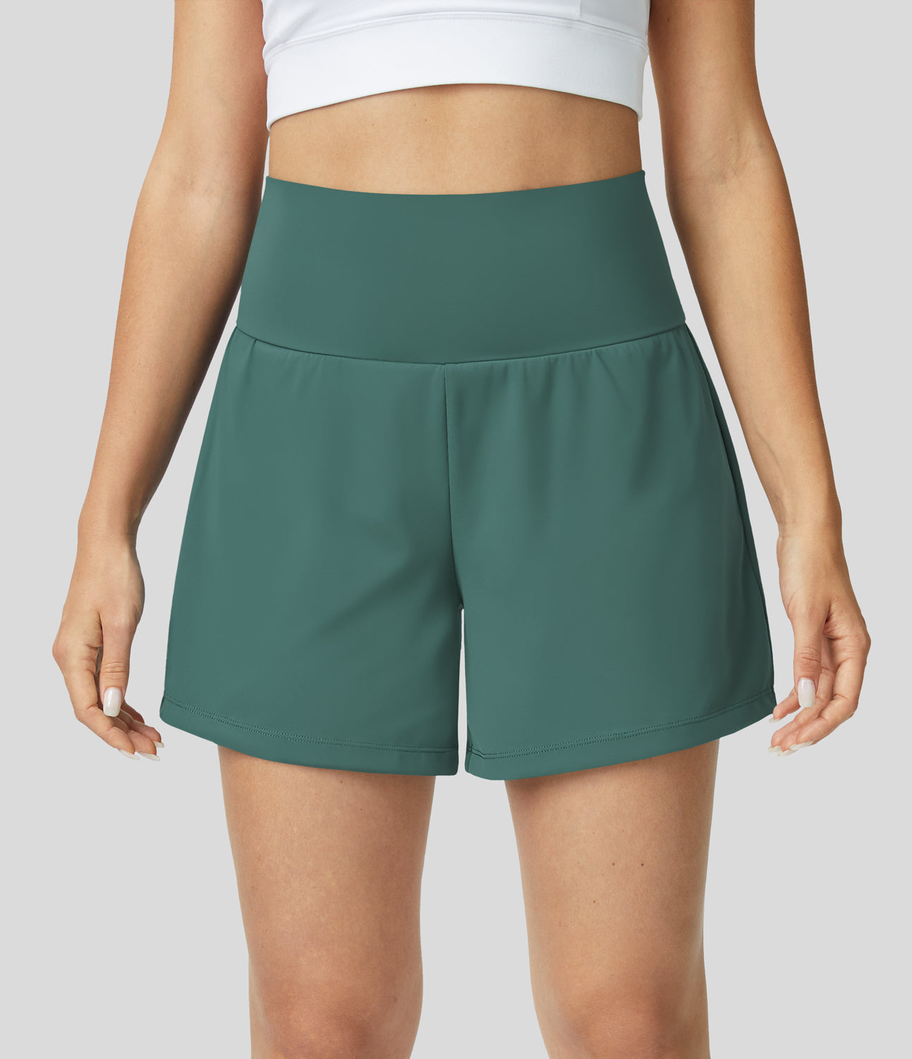 Margarethe | Hohe Taille mit Taschen, Atmungsaktiv 7