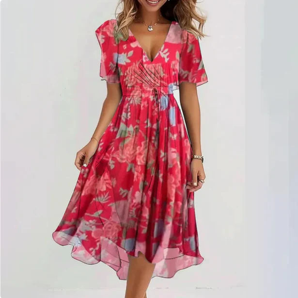 Nora | Kleid V-Ausschnitt, Elegante Silhouette für Abend- und Cocktailanlässe 5