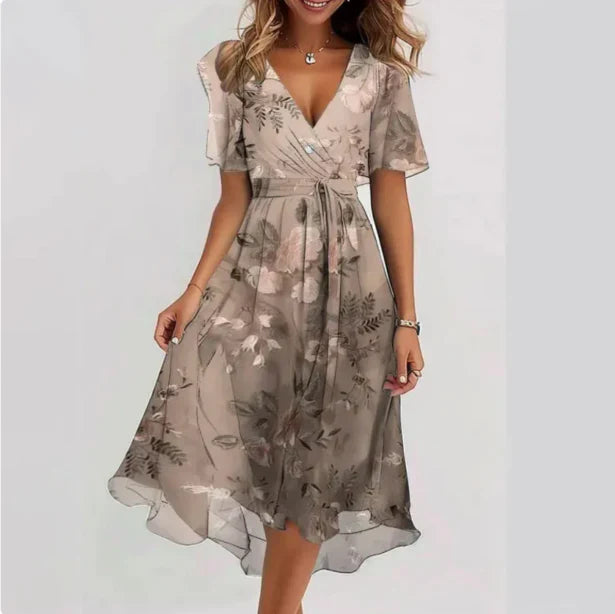 Nora | Kleid V-Ausschnitt, Elegante Silhouette für Abend- und Cocktailanlässe 6