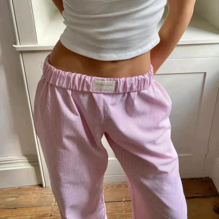 Veronica | Leinenhose Fließender Schnitt, 100% Leinen, Elegant 1