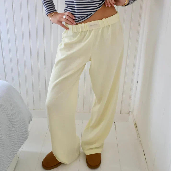 Veronica | Leinenhose Fließender Schnitt, 100% Leinen, Elegant 7
