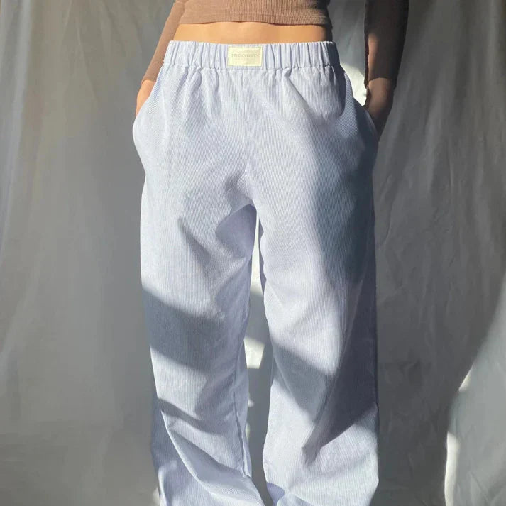 Veronica | Leinenhose Fließender Schnitt, 100% Leinen, Elegant 8