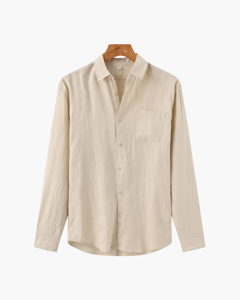 Clever Women's Linen Shirt | Lightweight Breathable Fabric 0