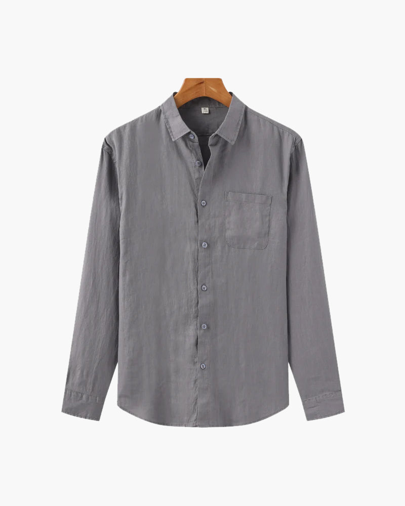 Clever Women's Linen Shirt | Lightweight Breathable Fabric 10