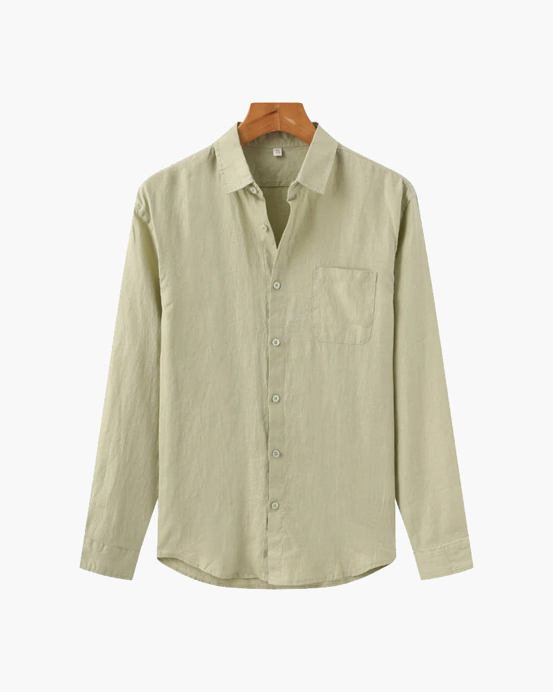 Clever Women's Linen Shirt | Lightweight Breathable Fabric 9