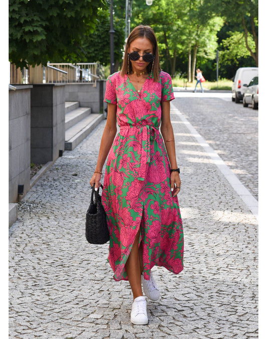 Marlene | Kleid Atmungsaktiver, Eleganter Sommerstoff 1