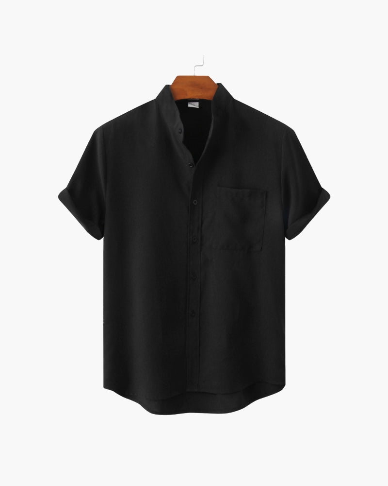The Mandarin Mark Shirt – Effortless Style for Warm Weather 4
